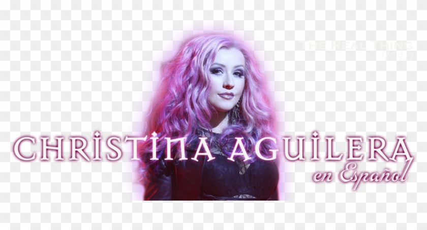 Christina Aguilera En Español - Album Cover Clipart