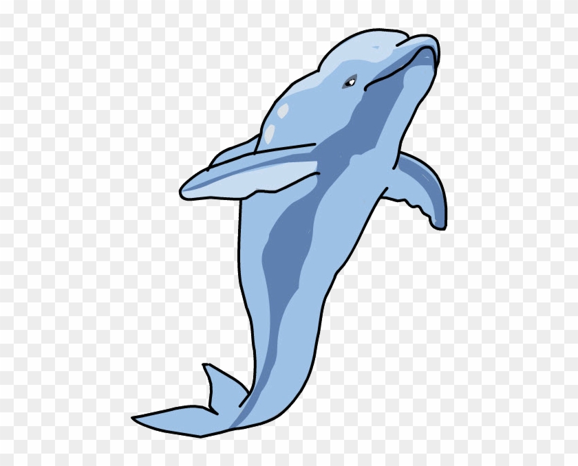 Delfín - Common Bottlenose Dolphin Clipart #4983514