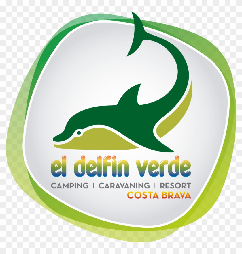 Camping El Delfin Verde Logo Clipart #4983623