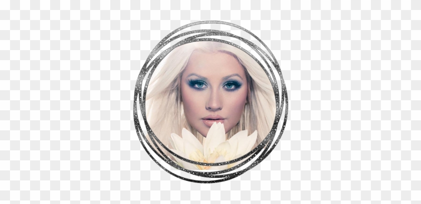Circulo Png De Christina Aguilera, Lotus - Blond Clipart