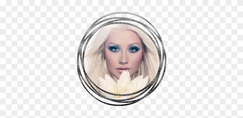 Circulo Png De Christina Aguilera, Lotus - Blond Clipart #4983682