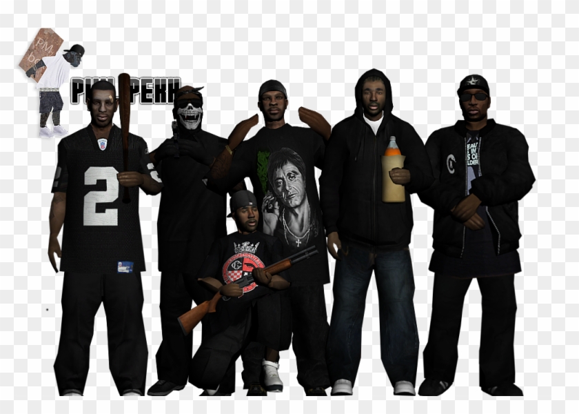 Gang Skins Gta Sa Clipart #4983735