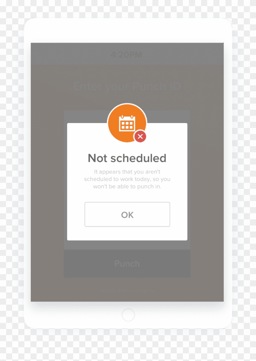 Unauthorized Clock In - Circle Clipart