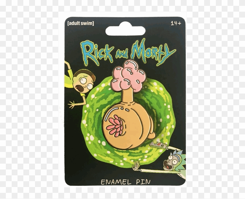 Accessories - Pin Rick Y Morty Clipart #4984151