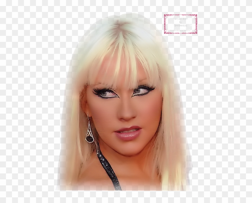 Tube Christina Aguilera - Lace Wig Clipart #4984276
