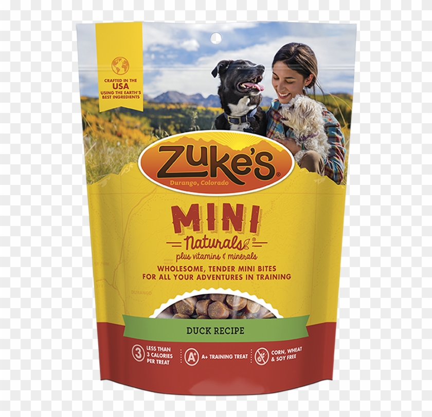 Zukes Duck Mini Naturals Dog Treats - Zukes Training Treats Clipart #4984764