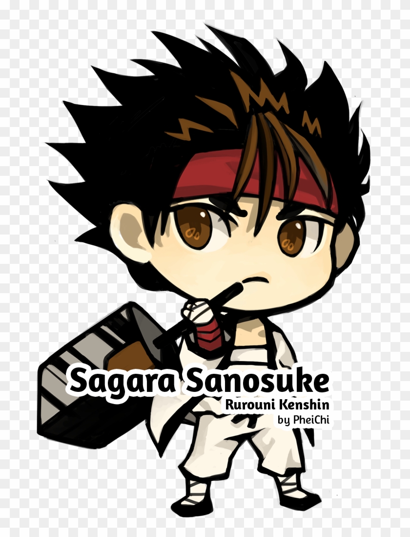 Rurouni Kenshin , Png Download - Cartoon Clipart #4984791