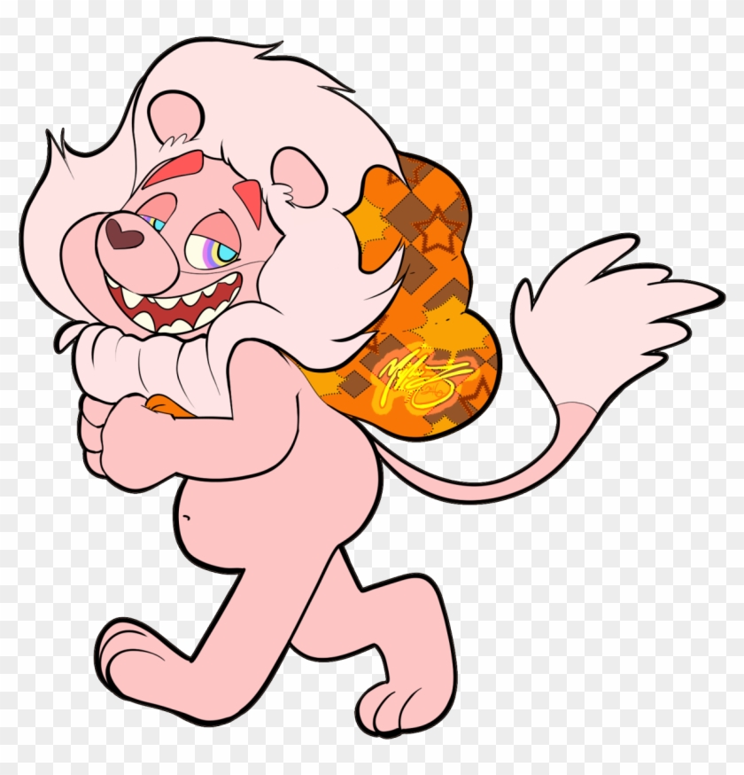 Trips The Cat Is Lion - Cartoon Clipart