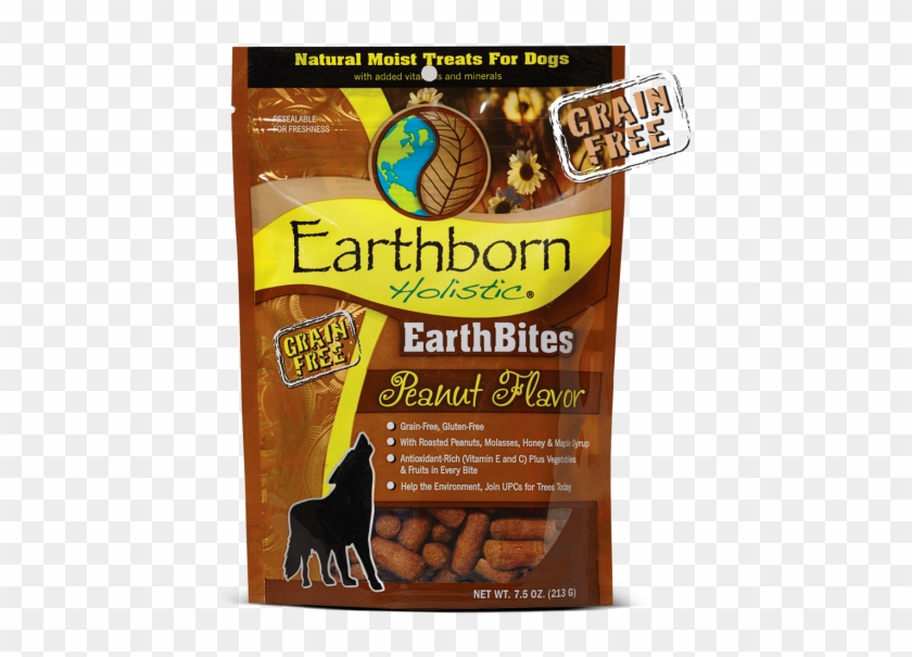 Earthborn Dog Treats Earthbites - Earthborn Holistic Dog Treats Peanut Clipart #4984832