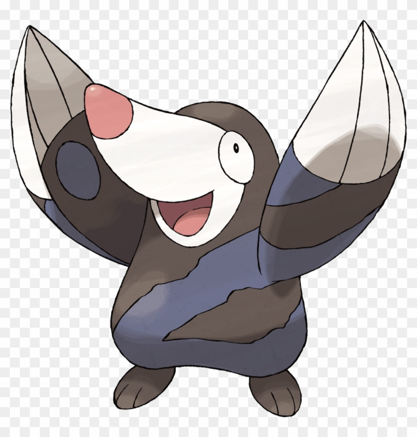 Drilbur - Drilbur Pokemon Clipart #4984860