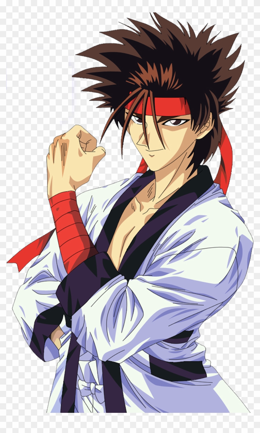 Rurouni Kenshin - Sanosuke Sagara Png Clipart