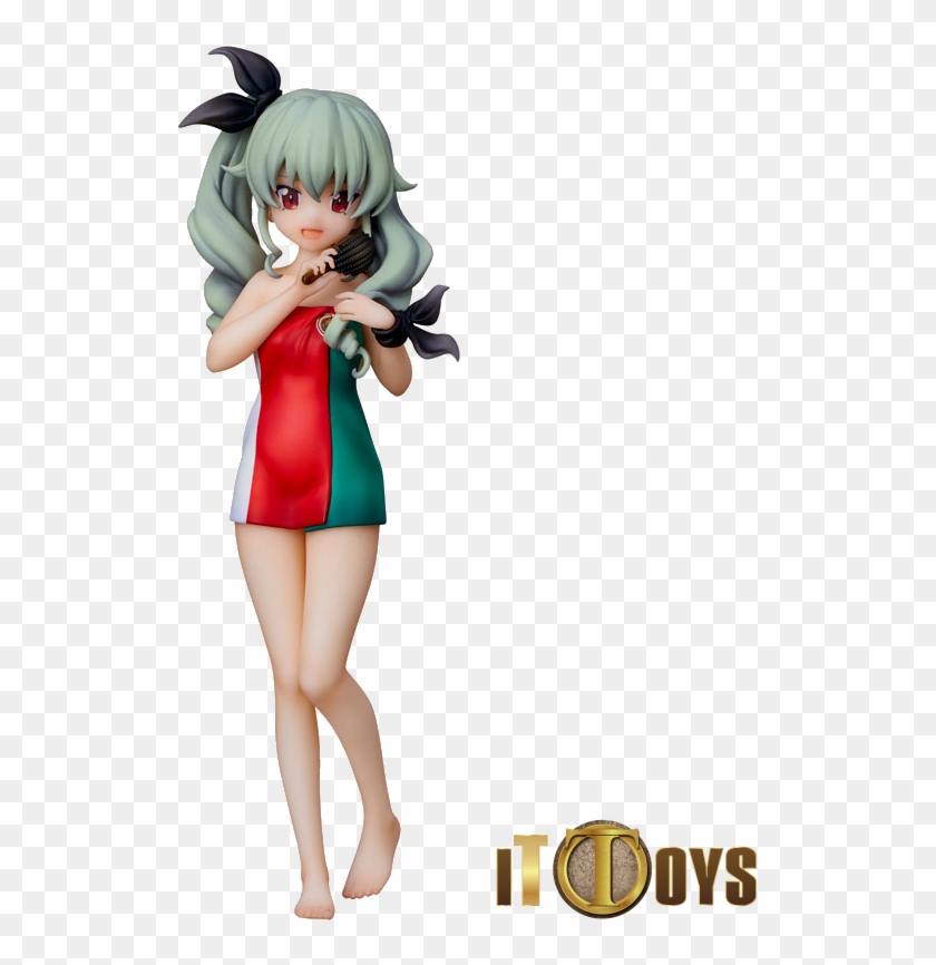 Non Scale Pvc Girls & Panzer - アンチョビ フィギュア Clipart
