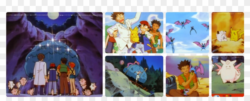 Pokemon Ep - Ash Clefairy And The Moon Stone Clipart