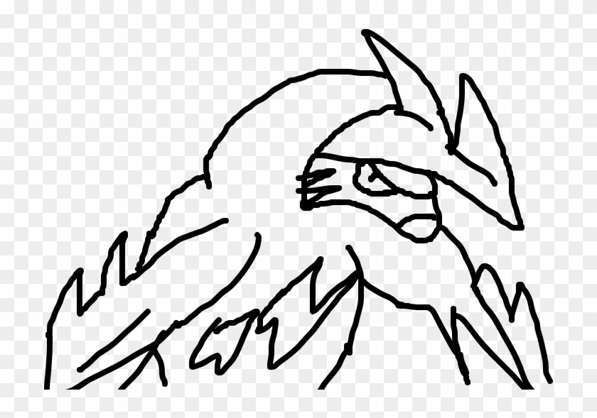 Excadrill - Sketch Clipart