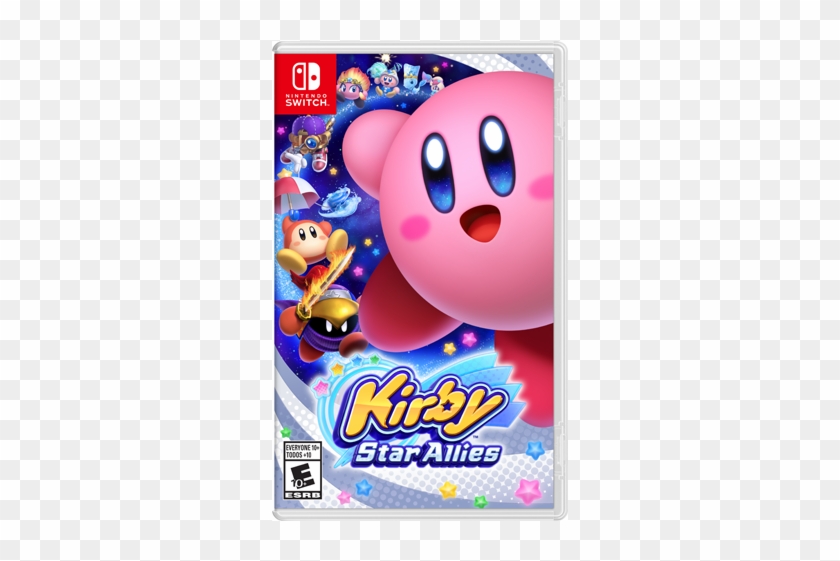 Kirby Star Allies Box Art - Kirby Star Allies Nintendo Switch Clipart #4985519