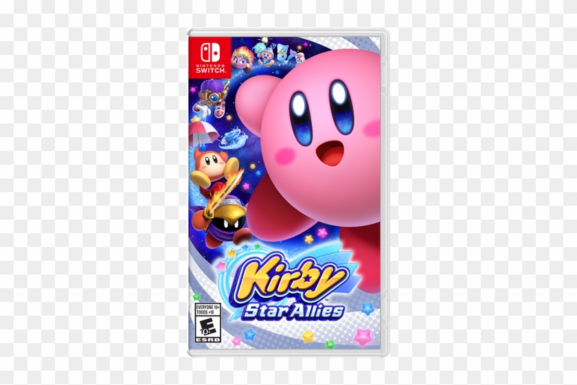 Kirby Star Allies Box Art - Kirby Star Allies Nintendo Switch Clipart