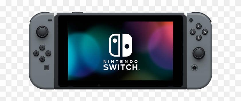 Nintendo Switch Console - Consola Nintendo Switch Gray Joy Clipart #4985586