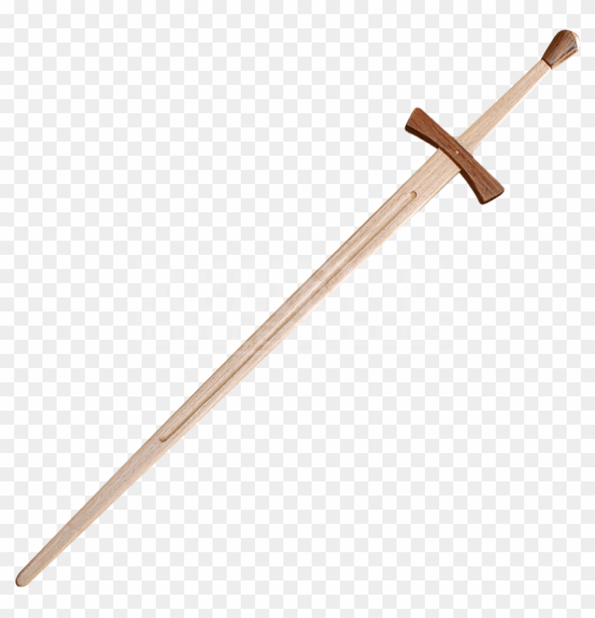 Wooden Two Handed Sword Clipart