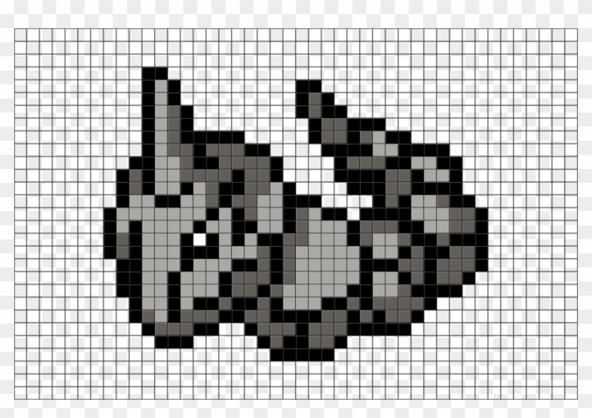 Pixel Art Pokemon Onix Clipart