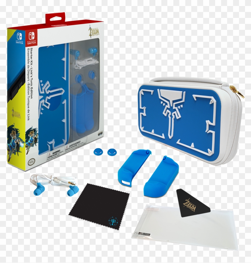 01 500 026 Whats In The Box - Nintendo Switch Zelda Link's Tunic Starter Kit Clipart
