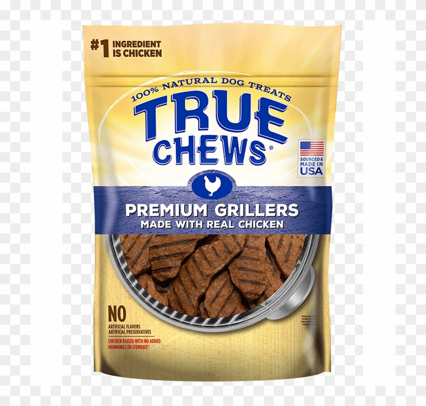 Premium Grillers With Real Chicken Dog Treats, 12 Oz - True Chews Clipart #4986344