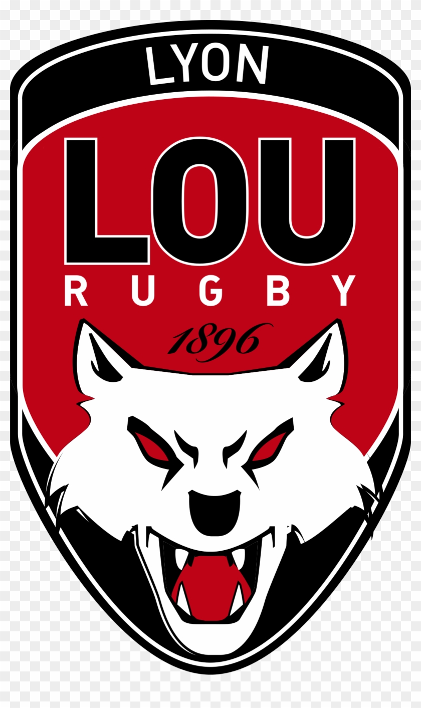 Lyon Ou - French Rugby Club Logos Clipart #4986455