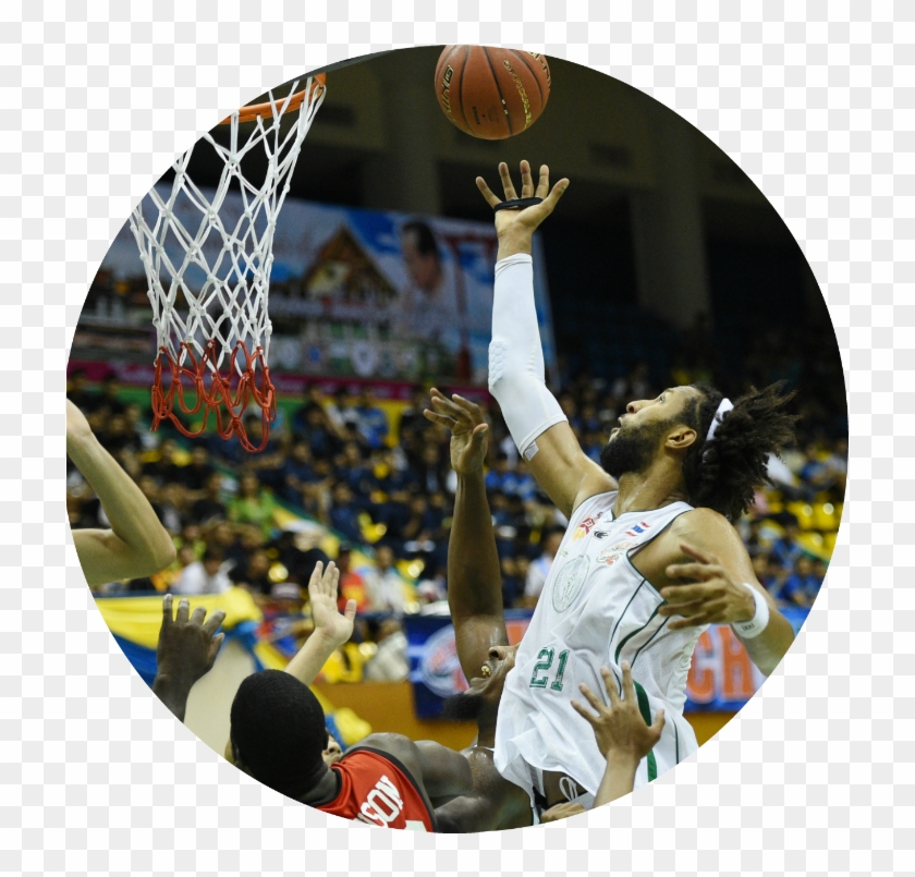 Basketball Rebound - Block Basketball Clipart #4986708