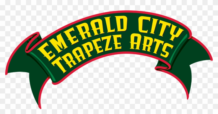 Cabaret Circus Show And Mardi Gras Dance Party - Emerald City Trapeze Logo Clipart