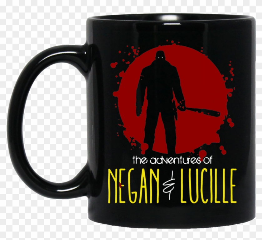 The Walking Dead Negan Lucille Mug Negan And Lucille - Walking Dead Negan T Shirt Clipart #4986777