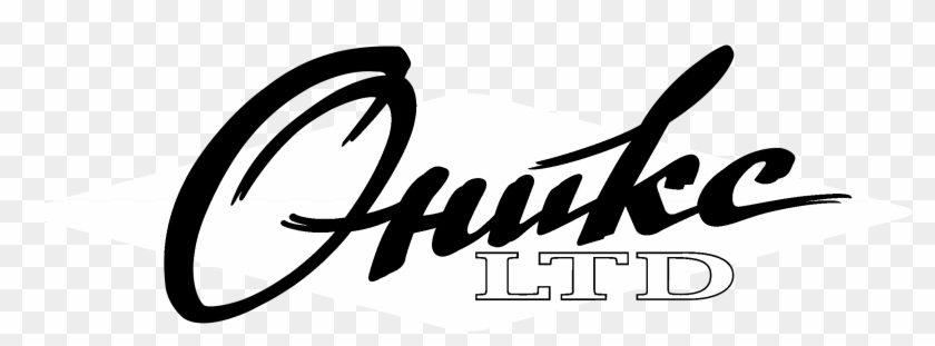 Onix Ltd Logo Black And White - Calligraphy Clipart