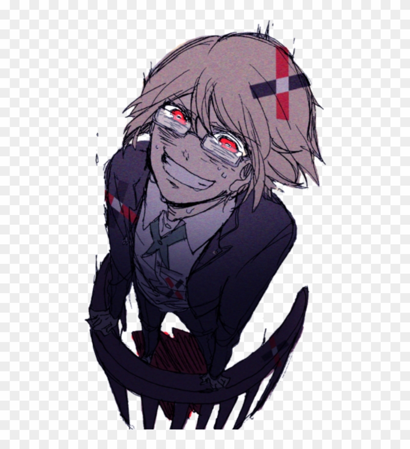 Crazy Smile Anime Boy Clipart