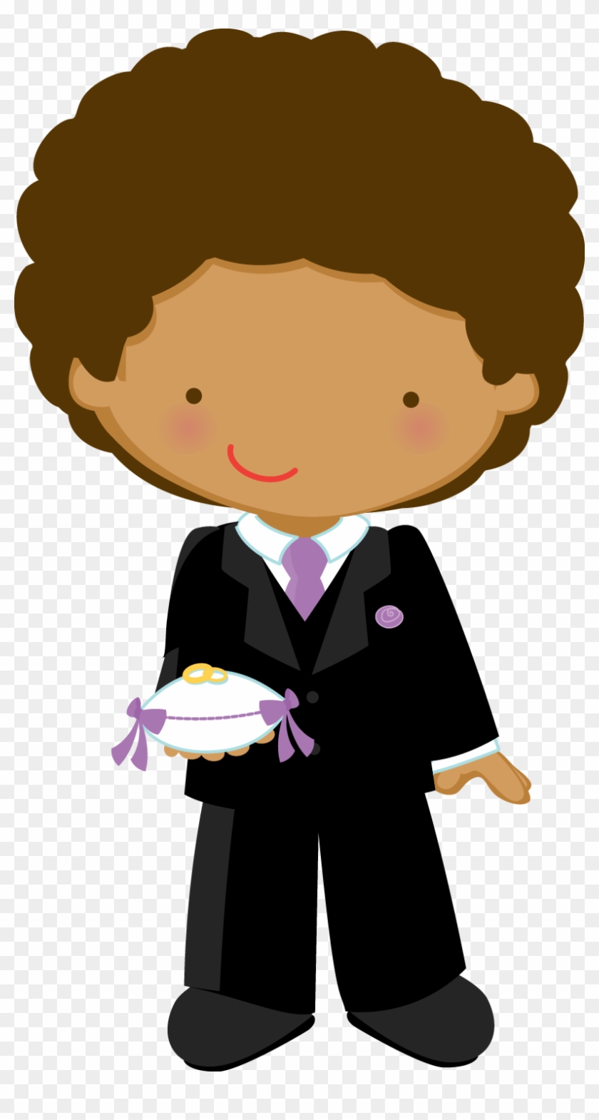 Courtship Pajes Clipart Ou De Mariage - Wedding Boy Clipart - Png Download #4987215