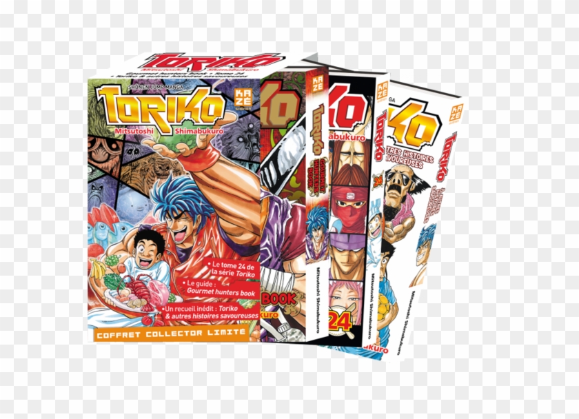 Coffret Toriko 24, Toriko Et Autres Histoires Savoureuses, - Comic Book Clipart #4987442
