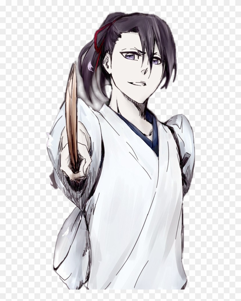 Byakuya Sticker - Cartoon Clipart