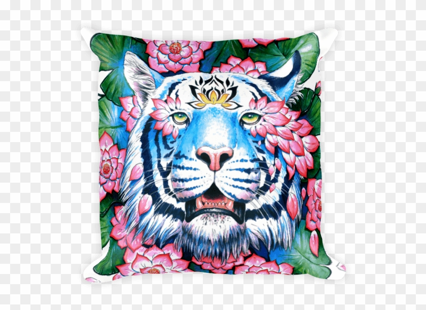 Clip Transparent Bohemian Drawing Tapestry - Fantasy Tiger Painting - Png Download #4987797