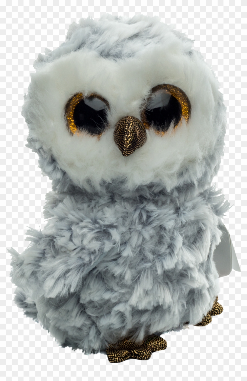 Owlette The White Owl 6” Plush - Snowy Owl Clipart