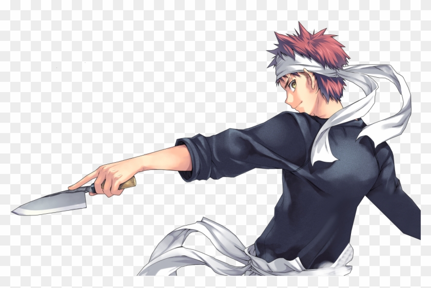 As You Strike You Reflect Light Into Your Targets Eyes - Soma Yukihira Y Erina Nakiri Clipart