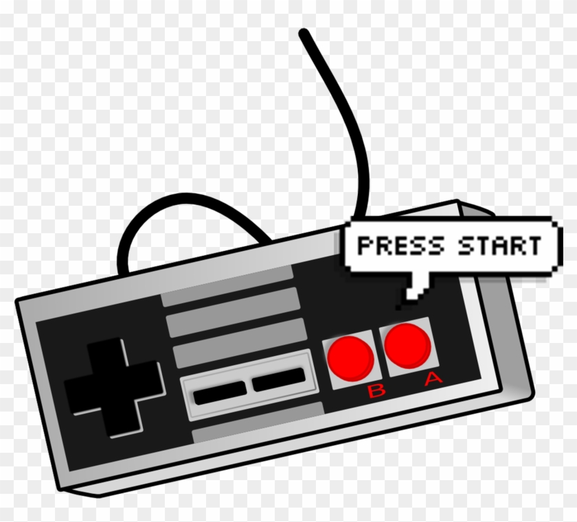 Para Crear Un Videojuego, No Necesariamente Se Debe - Video Game Controller Clip Art - Png Download