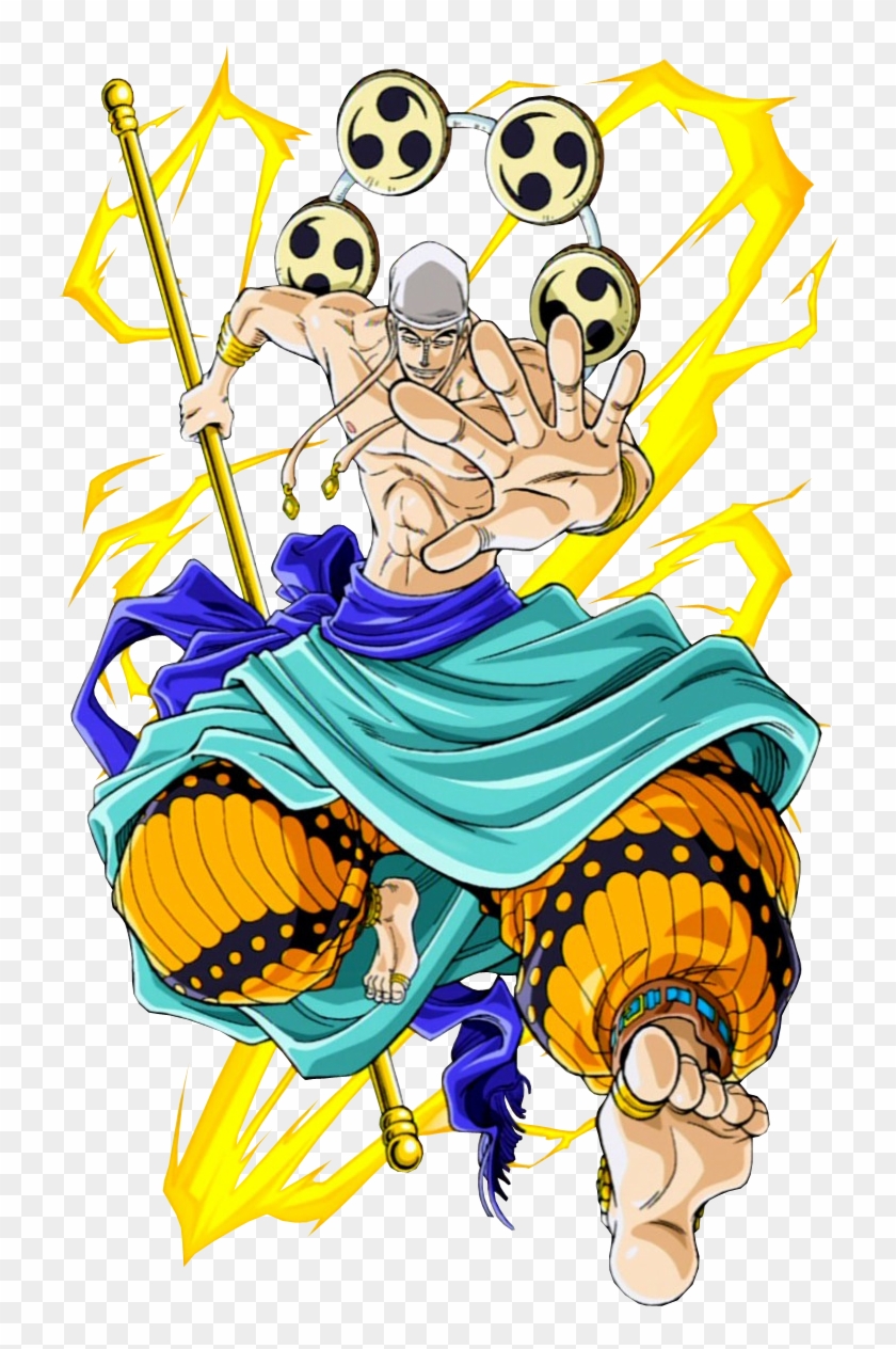 Enel, Hao & Ulquiorra Vs Defense - Enel One Piece Clipart