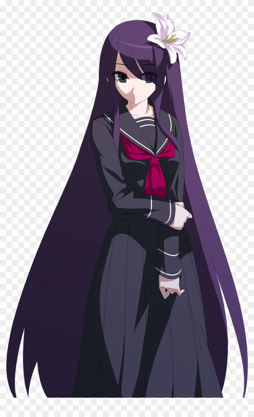 A Young Woman Currently Accompanying Byakuya, Tsukuyomi's - Under Night Kaguya Clipart #4988204