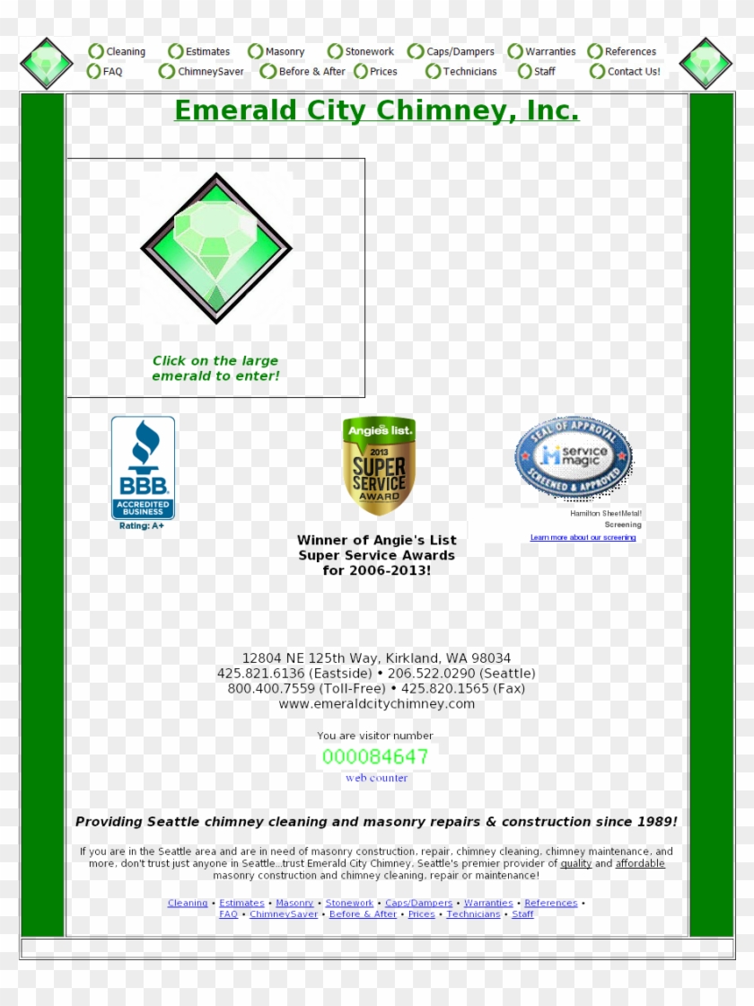 Emerald City Chimney Competitors, Revenue And Employees - Better Business Bureau Clipart #4988230