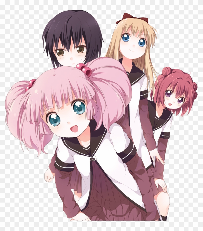 Yuru Yuri Group - Yuruyuri Clipart