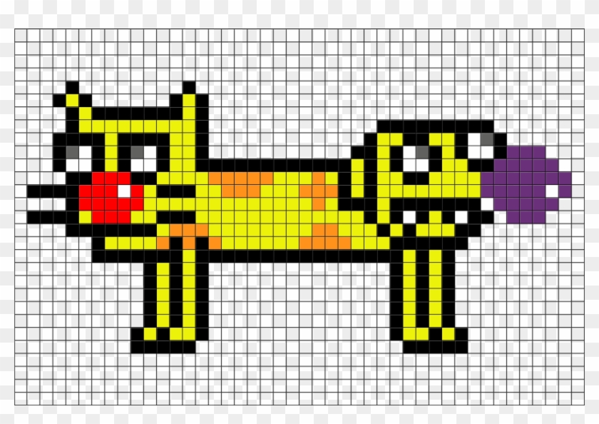 Nickelodeon Characters Pixel Art Clipart #4988611
