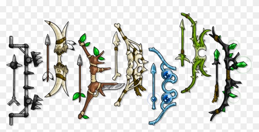 Bows - Epic Battle Fantasy 5 Bows Clipart #4988615