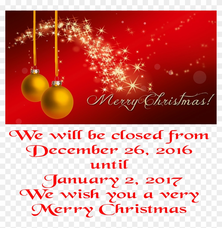 Christmas Closing - Merry Christmas Greetings 1920 Clipart