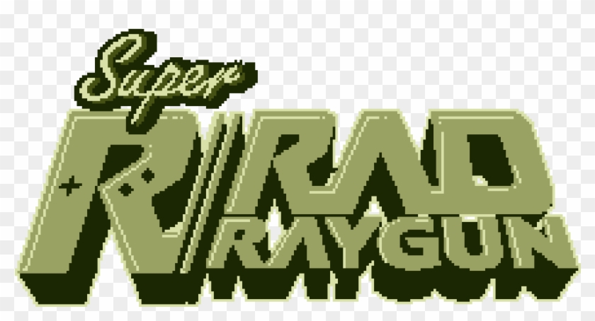 Super Rad Raygun Logo - Graphic Design Clipart #4988781