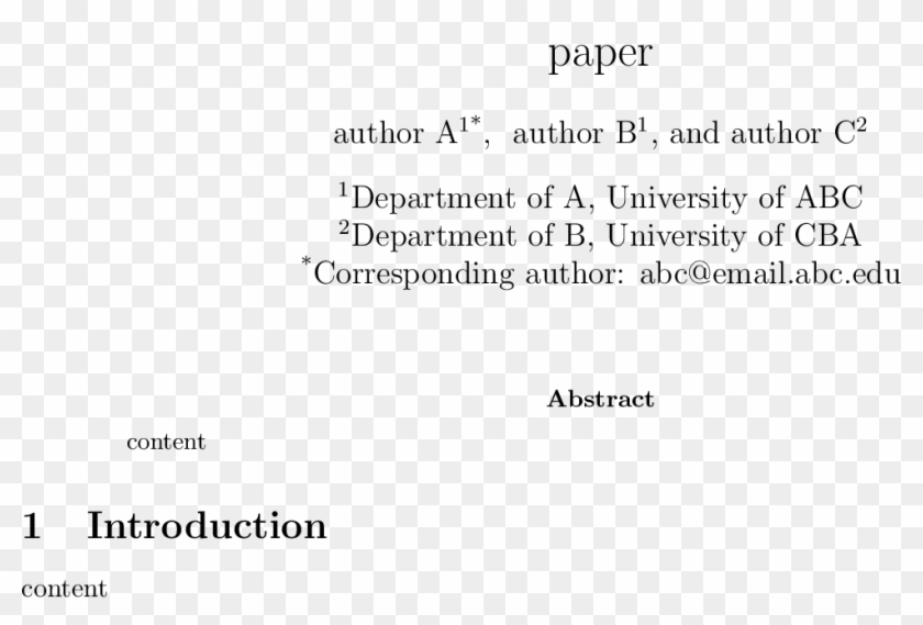 Result - Corresponding Author Title Page Clipart #4989183