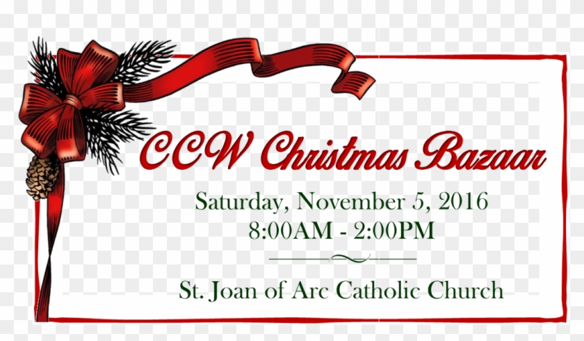 Annual Ccw Christmas Bazaar Clipart