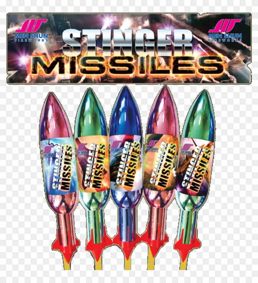 Stinger Missiles - Rocket Clipart #4989253