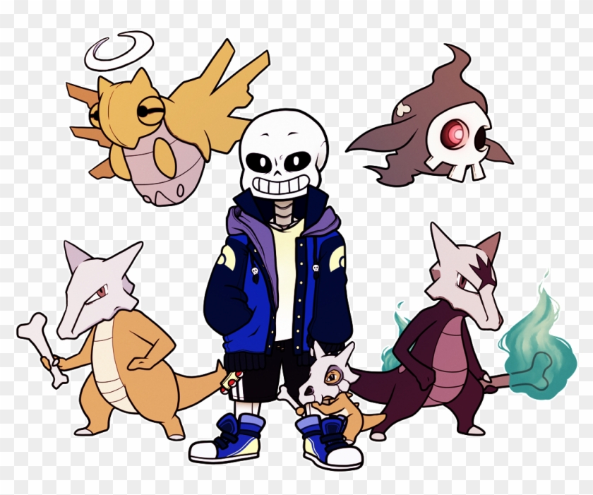 Sans And Shedinja Are The Best Combination And You - Pokemon Sans Clipart #4989310
